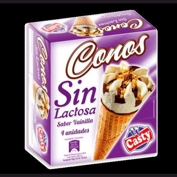 Cono Vainilla (Sin Lactosa)
