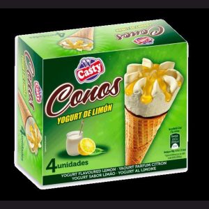 Conos Yogurt de Limón