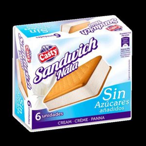 Sándwich Nata Sin Azúcar