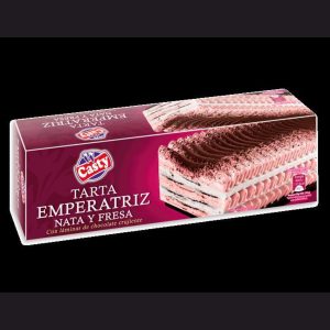 Tarta Emperatriz de Nata y Fresa